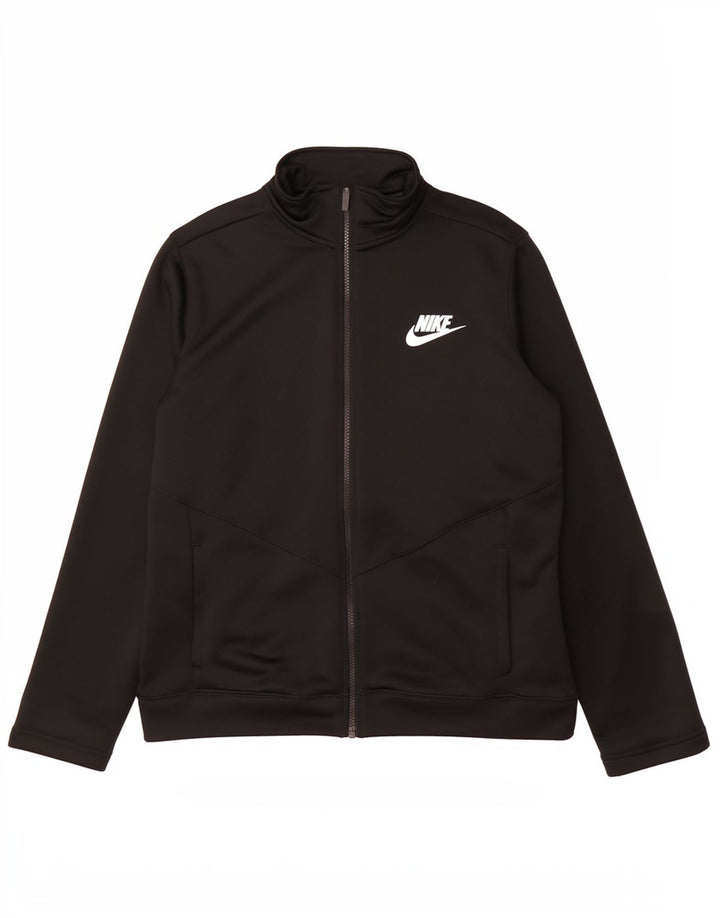 Nike Boys træningsdragt topjakke 13-14 år XL Sort polyester