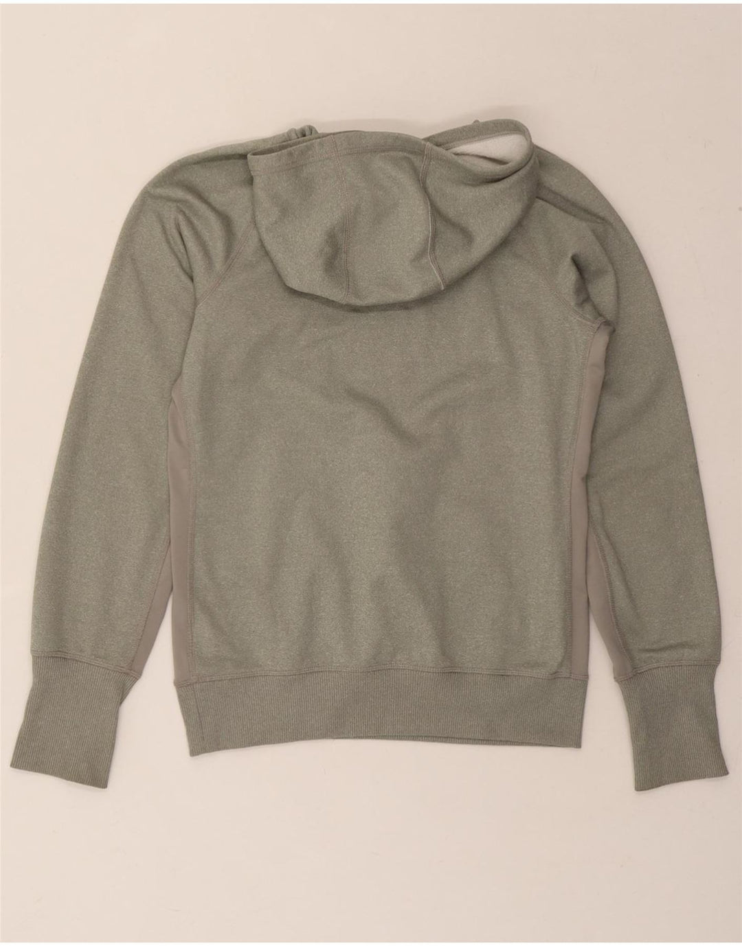 NIKE Mens Therma-Fit Graphic Hoodie Jumper Medium Grey Polyester Vintage Nike and Second-Hand Nike from Messina Hembry 