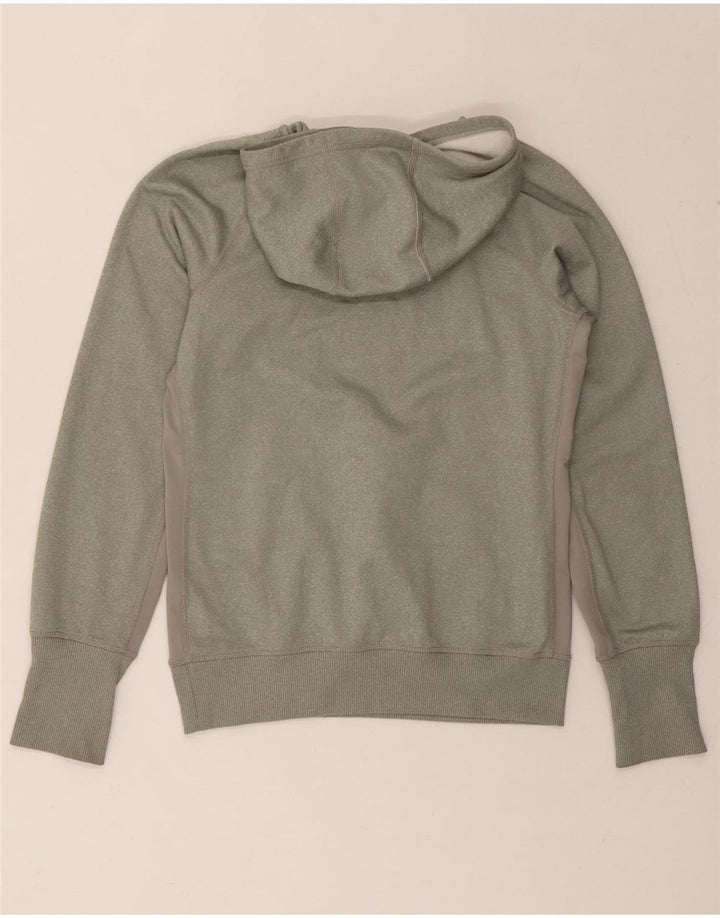 NIKE Mens Therma-Fit Graphic Hoodie Jumper Medium Grey Polyester Vintage Nike and Second-Hand Nike from Messina Hembry 