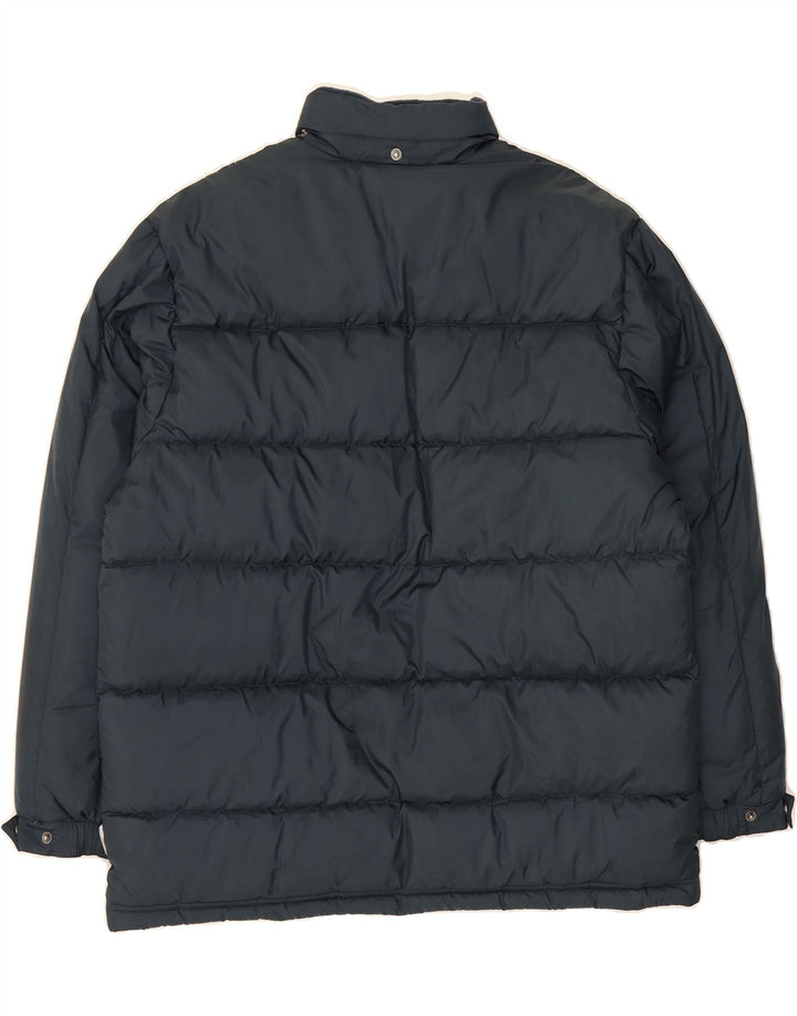 PUMA Mens Padded Jacket UK 40 Large Navy Blue Polyester Vintage Puma and Second-Hand Puma from Messina Hembry 