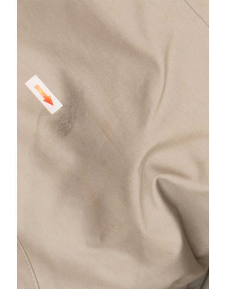 Sobretudo Sherpa feminino vintage Reino Unido 16 poliéster cinza grande