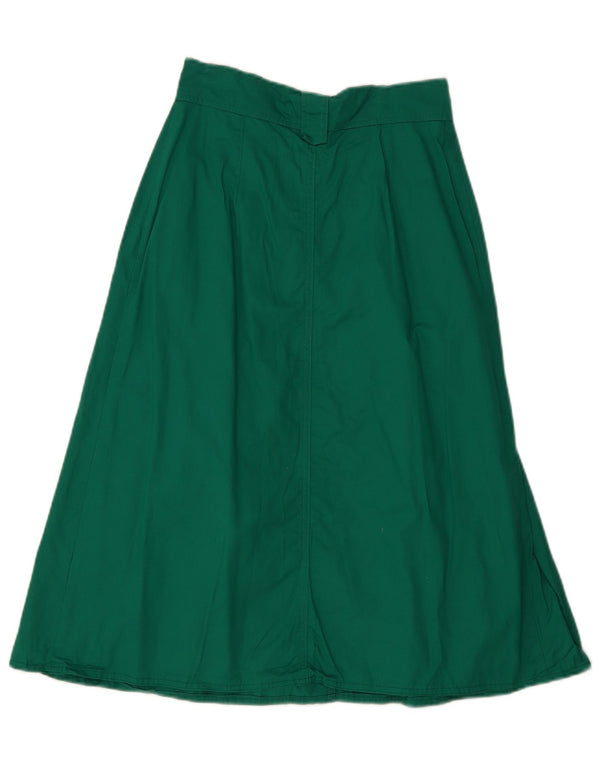 Spódnica damska Prisma z wysokim stanem w kształcie litery A UK 12 Medium W26 zielona