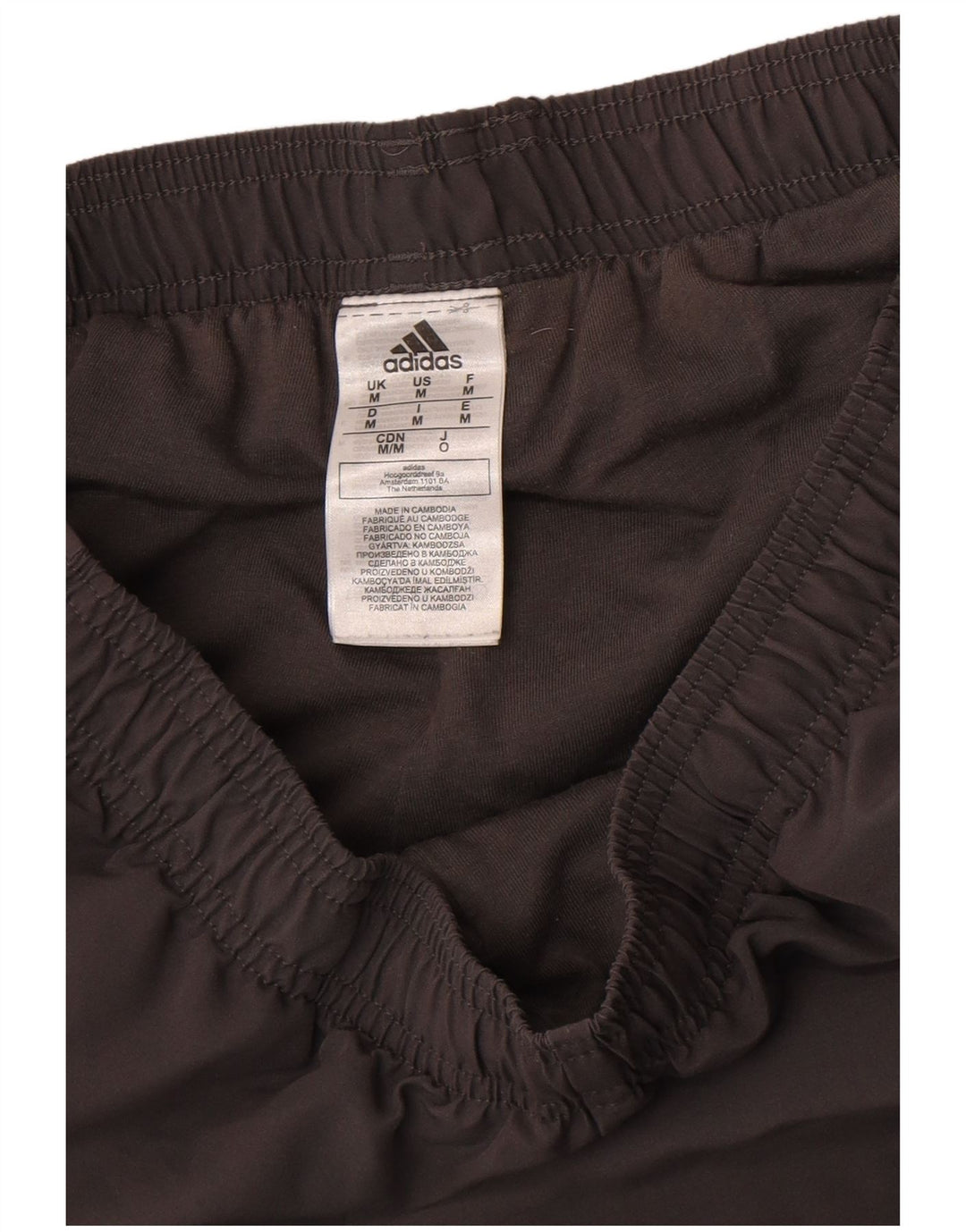 Pantaloni da tuta da uomo Adidas Joggers in poliestere grigio medio