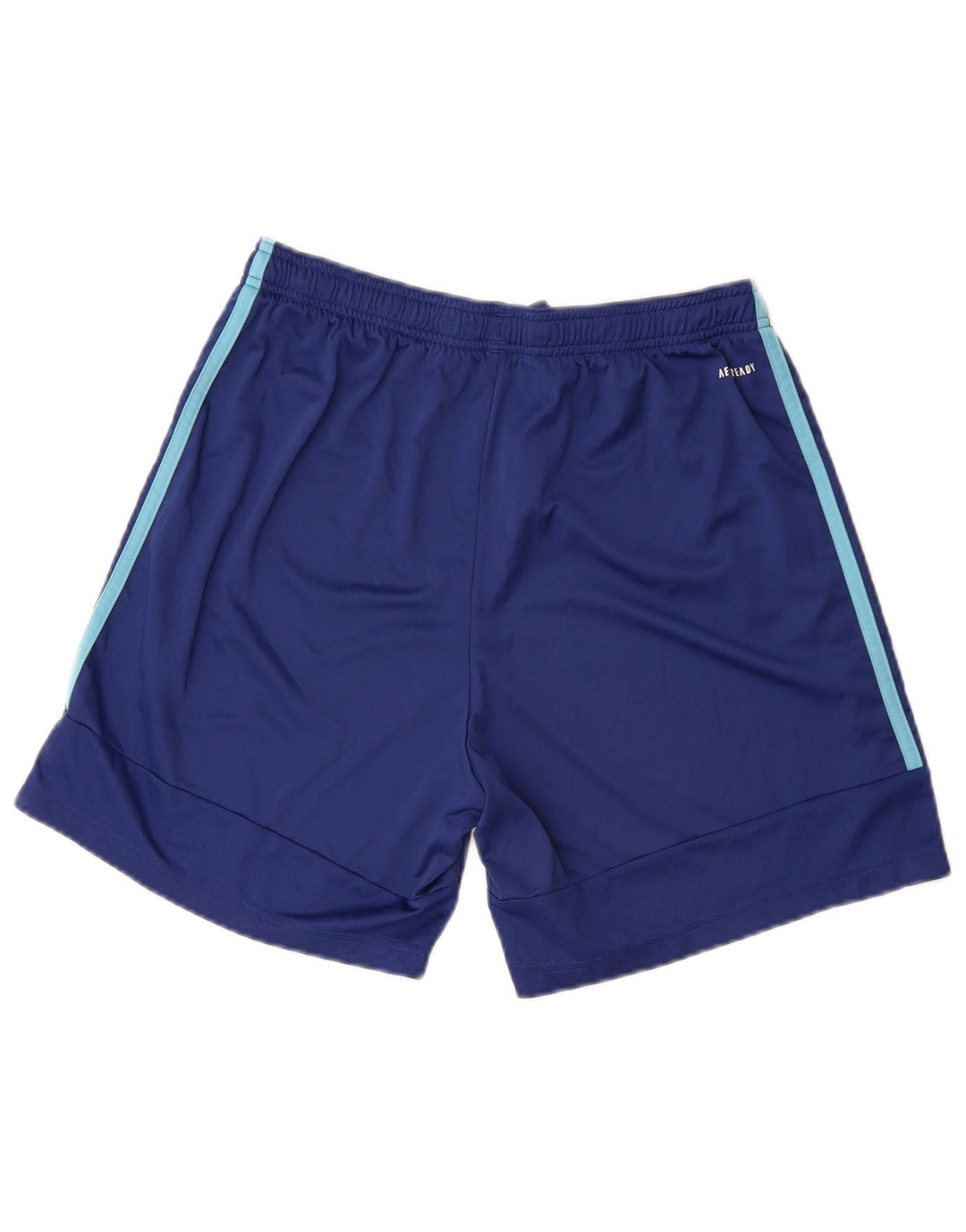 Pantaloncini sportivi Adidas Aeroready da uomo medi in poliestere blu navy