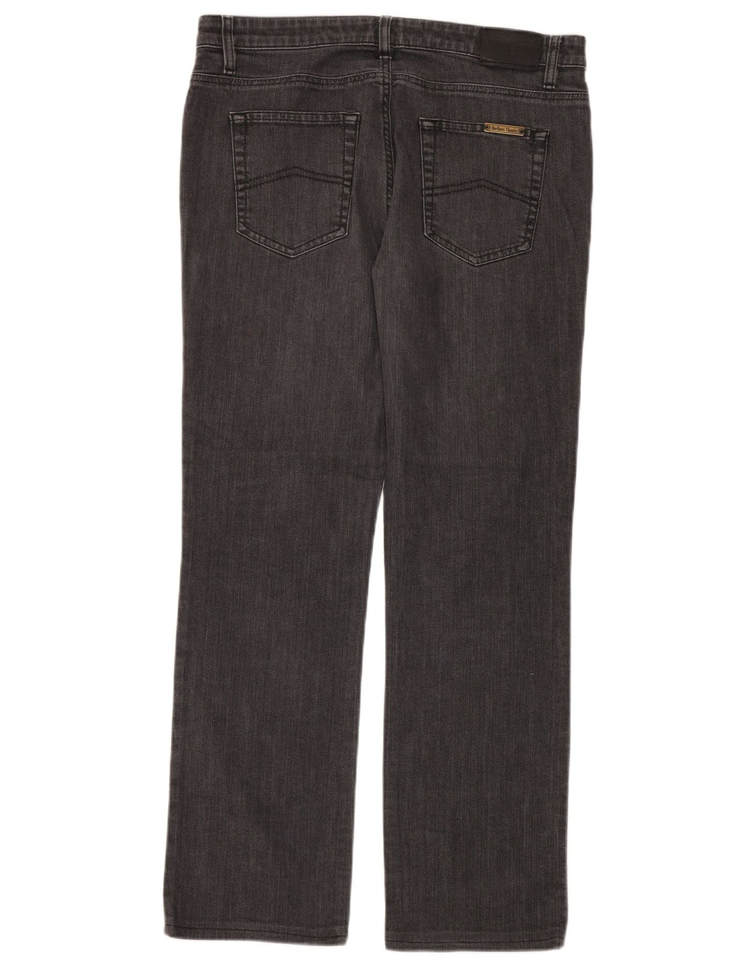 Marlboro Classics Womens Straight Jeans W33 L30 Black Cotton