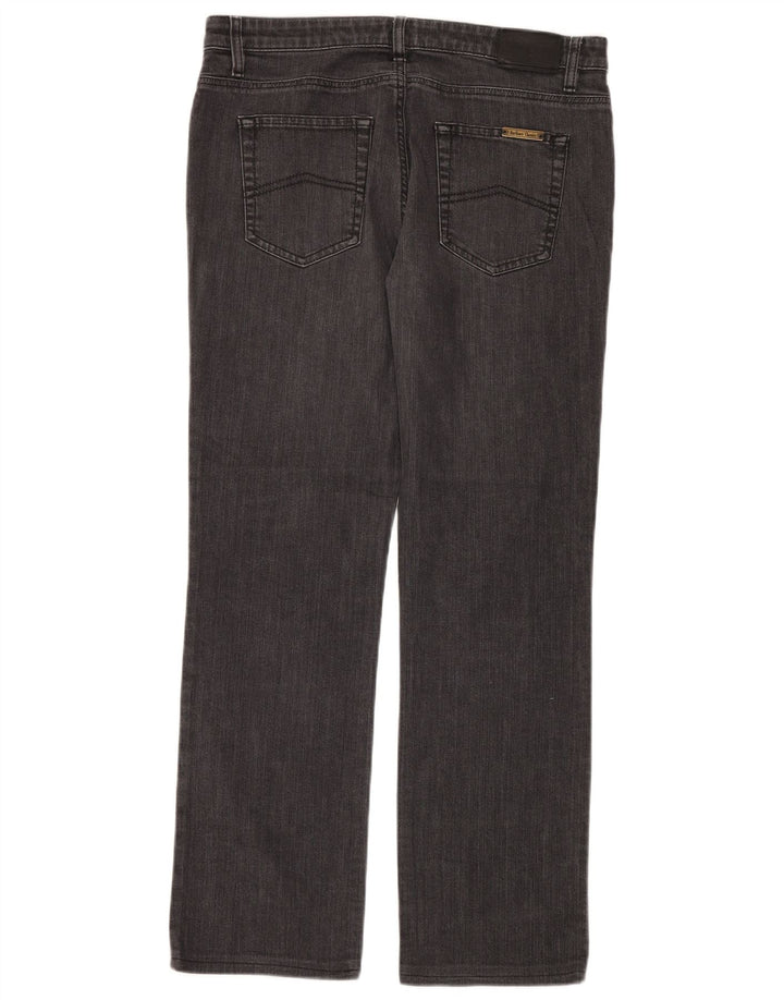 Marlboro Classics Womens Straight Jeans W33 L30 Black Cotton