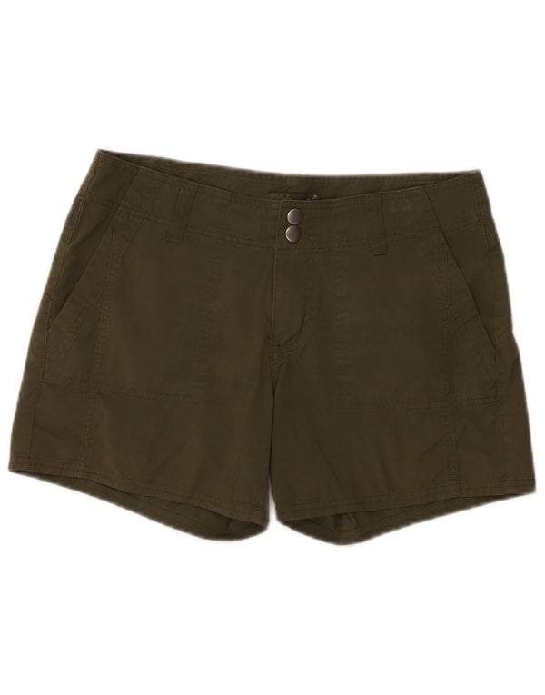 Pantaloncini cargo da donna Prana US 8 Medium W32 cotone kaki