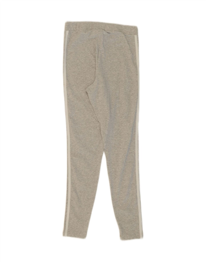 ADIDAS Womens Leggings UK 12 Medium Grey Cotton Vintage Adidas and Second-Hand Adidas from Messina Hembry 