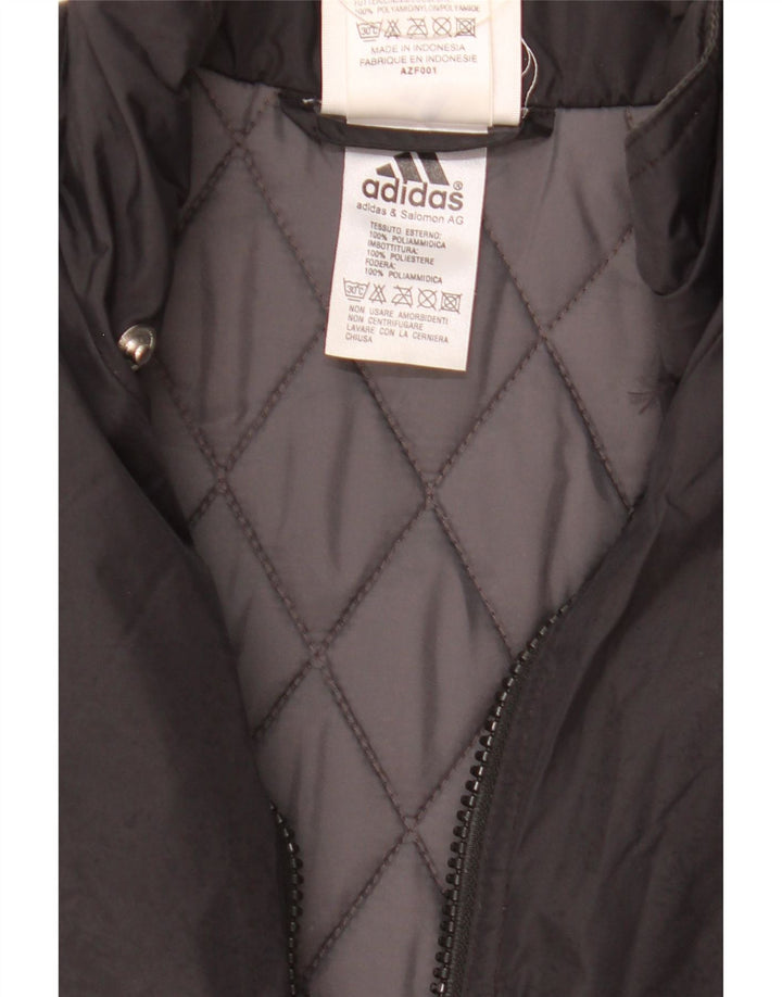 Adidas Boys Padded Jacket 15-16 Years Navy Blue