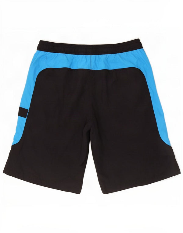 Adidas Mens Swimming Shorts Large Black Colourblock Polyester