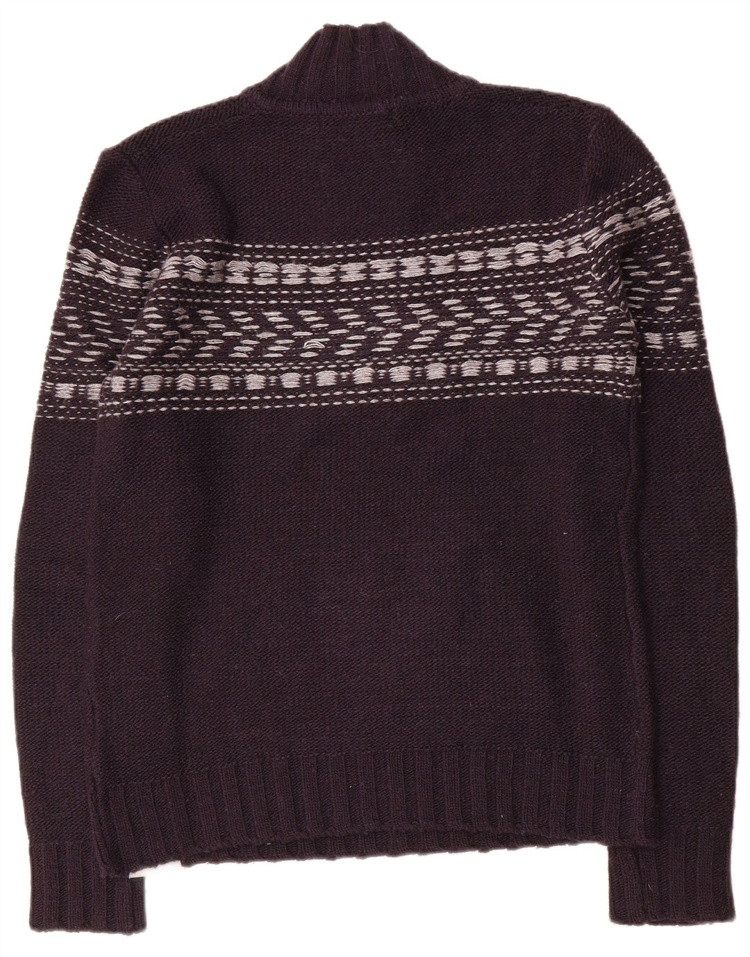 Calvin Klein Jeans Mens Button Neck Jumper Sweater Medium Navy Blue