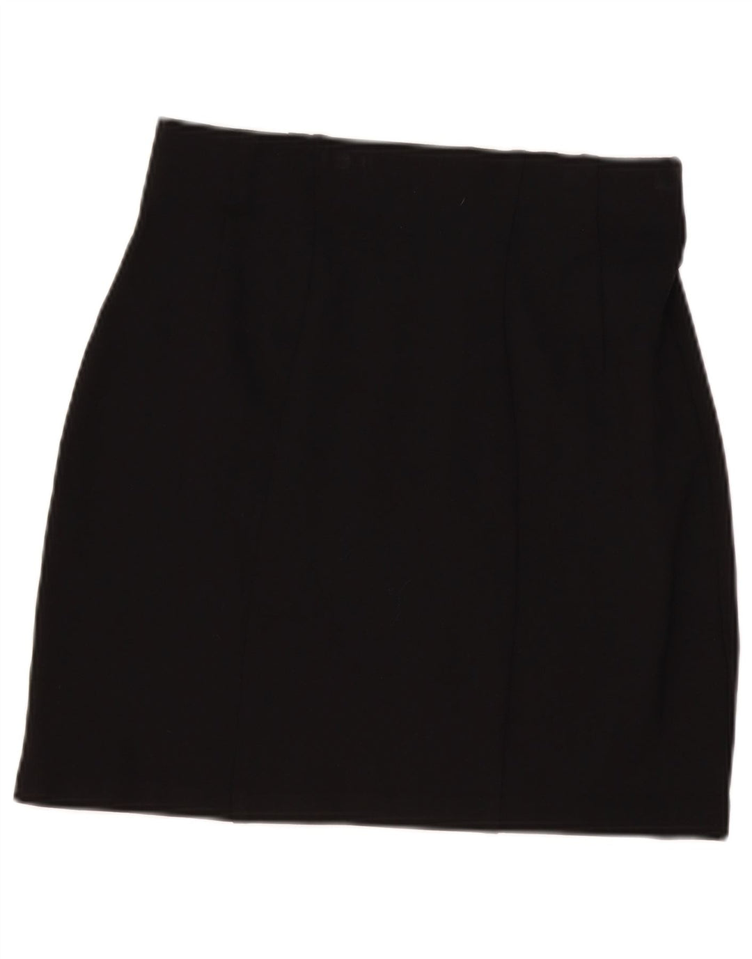 Marks & Spencer Mininederdel til kvinder UK 12 Medium W30 Sort Viscose