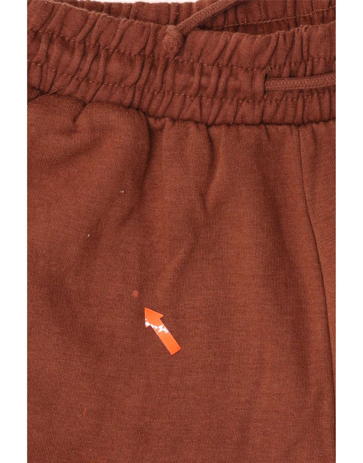 Zara Womens Tracksuit Trousers Joggers UK 12 Medium Brown Polyester