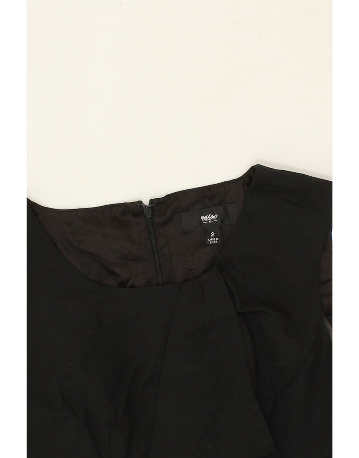 MOSSIMO Womens Sleeveless Sheath Dress US 2 XS Black Polyester Vintage Mossimo and Second-Hand Mossimo from Messina Hembry 