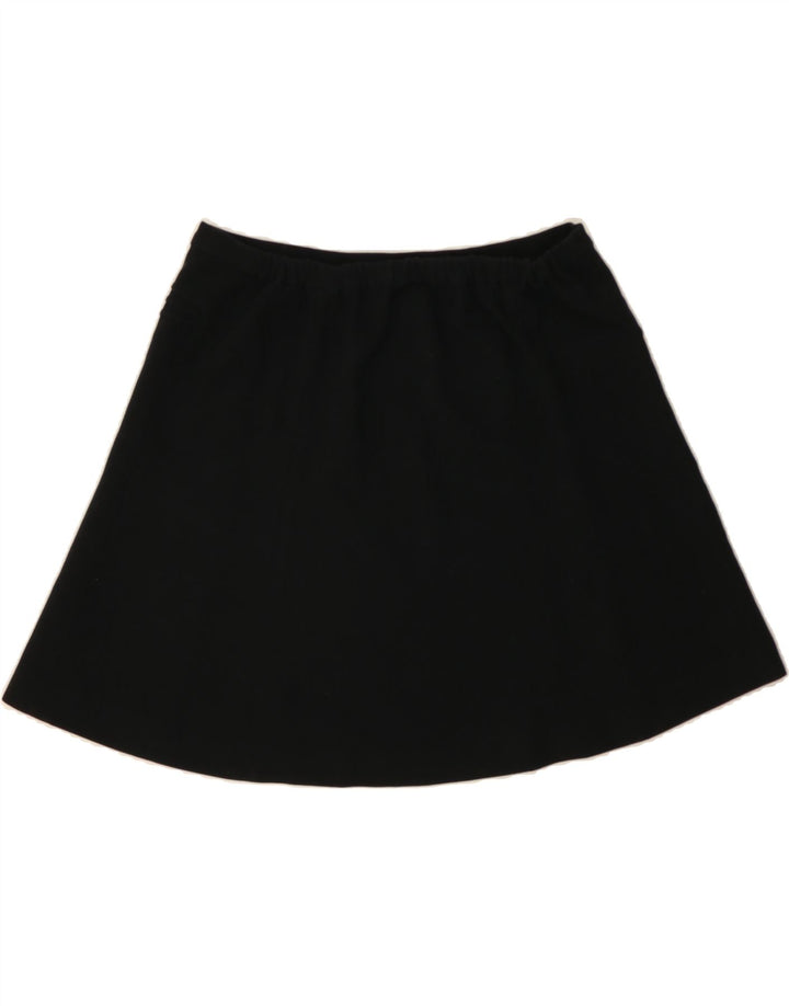 MOSSIMO Womens Mini Skirt UK 16 Large W32 Black Polyester Vintage Mossimo and Second-Hand Mossimo from Messina Hembry 