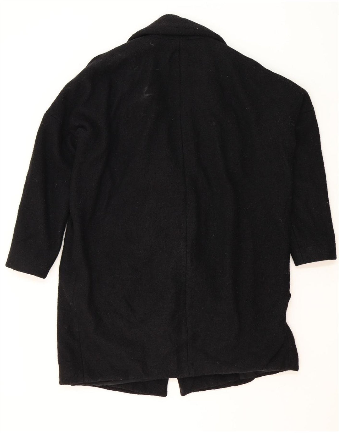 ALL SAINTS Womens Oversized Overcoat UK 10 Small Black Wool Vintage All Saints and Second-Hand All Saints from Messina Hembry 