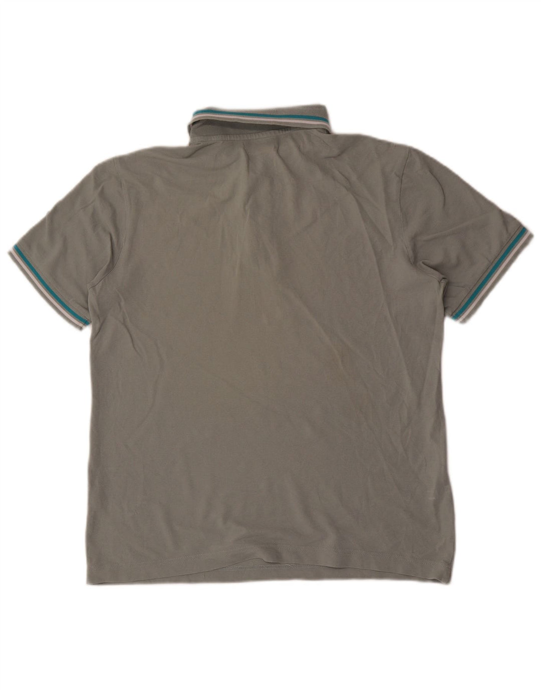 Polo Kappa Uomo Large in Cotone Grigio