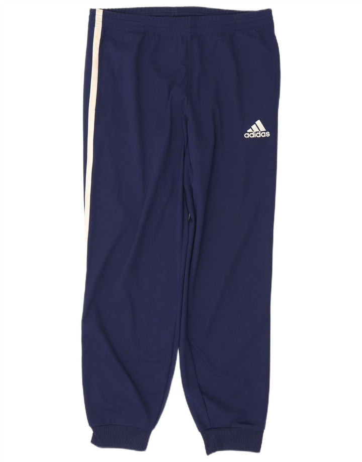 Adidas Mens Climawarm Tracksuit Trousers Joggers Medium Navy Blue