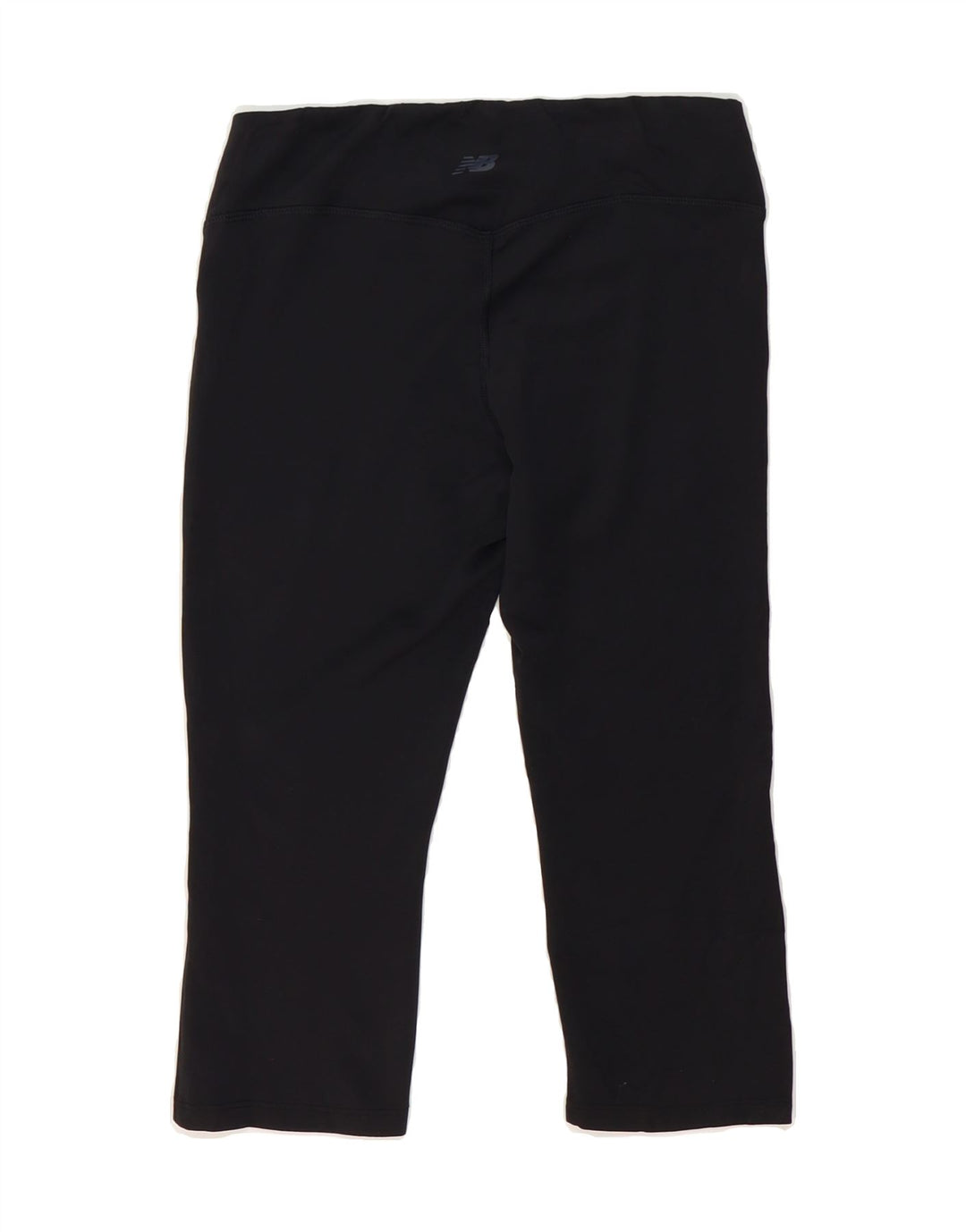NEW BALANCE Womens Capri Tracksuit Trousers UK 12 Medium  Black Polyester Vintage New Balance and Second-Hand New Balance from Messina Hembry 
