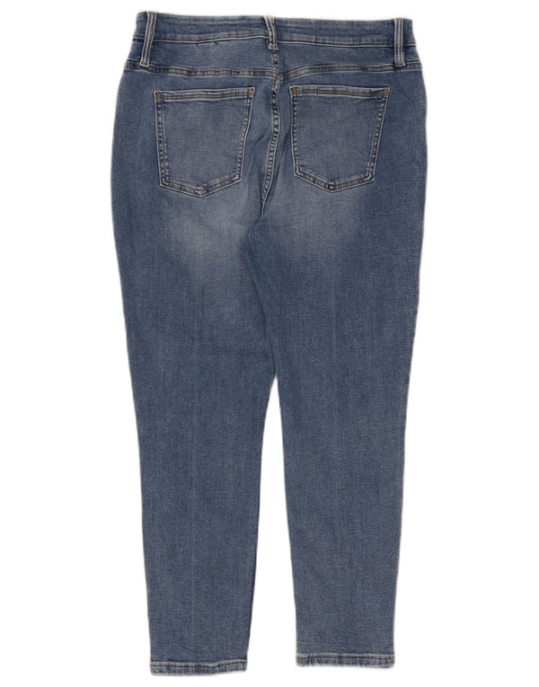 Jeans skinny Marks & Spencer da donna Per Una Crop UK 14 Large W30 L24 Blu