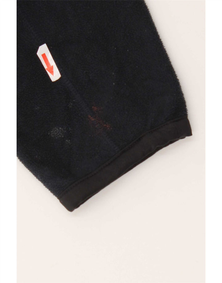 Marks & Spencer Mens Fleece Jacket UK 42 XL Navy Blue Polyester