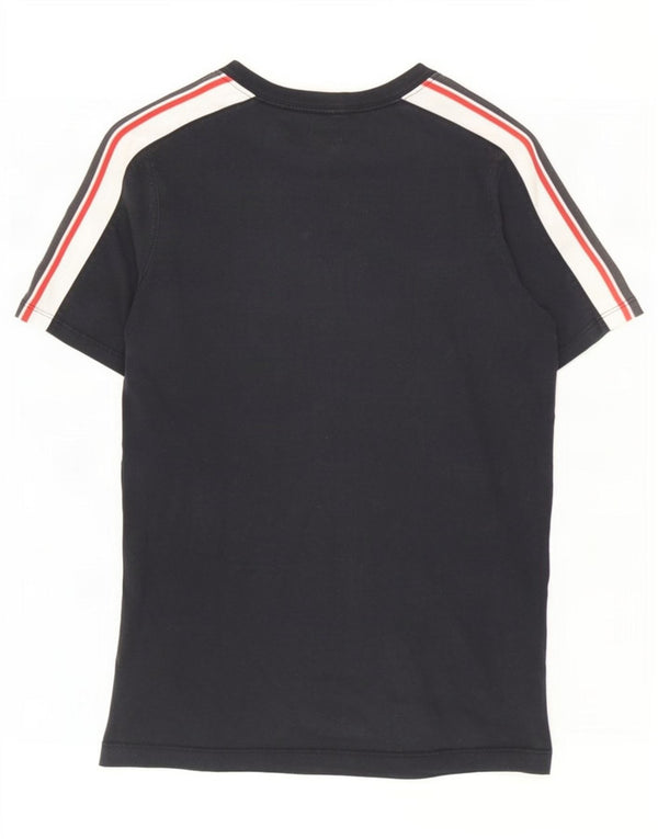 Nike drenge grafisk t-shirt top 12-13 år stor sort colourblock bomuld