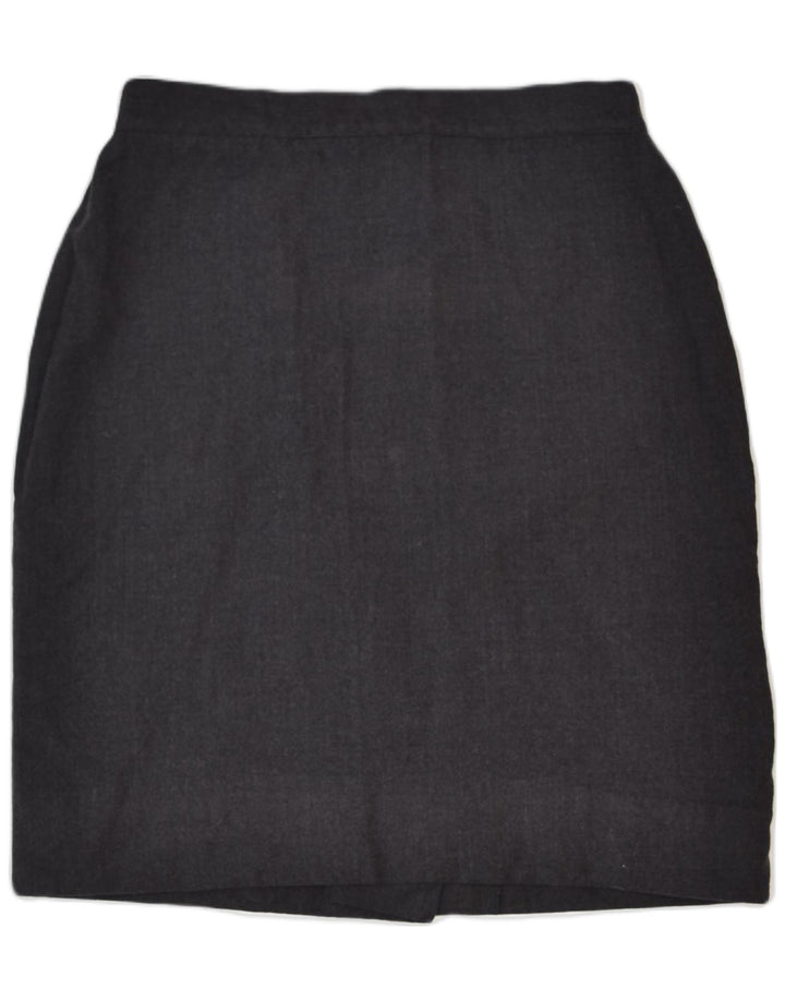SEVENTY Womens Pencil Skirt Small W28  Grey Wool | Vintage | Thrift | Second-Hand | Used Clothing | Messina Hembry 