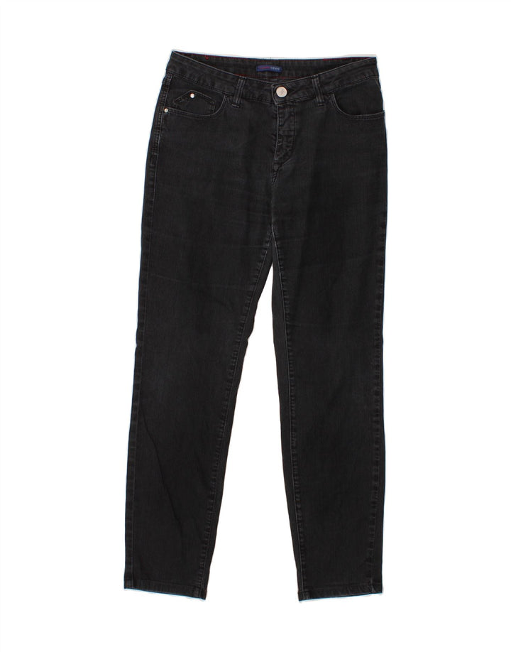 TRUSSARDI Womens Slim Jeans W27 L27 Black Cotton Vintage Trussardi and Second-Hand Trussardi from Messina Hembry 