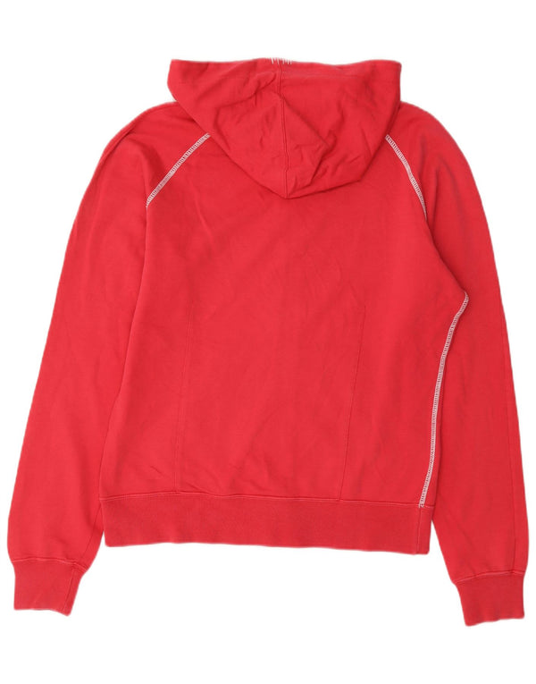 Damska bluza z kapturem i zamkiem błyskawicznym Champion Heritage Fit Graphic UK 16, duża czerwona