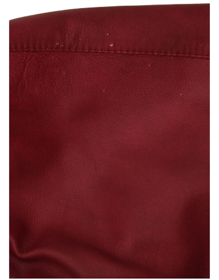 Vintage Womens Oversized Hooded Parka Jacket EU 48 2XL Maroon