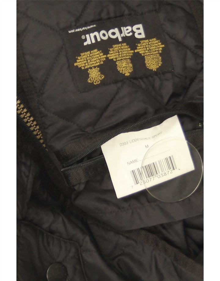 Giacca trapuntata da uomo Barbour UK 38 media nera in poliammide