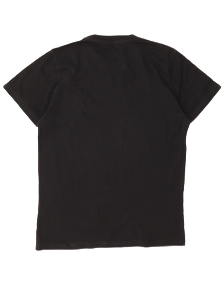 T-shirt grafica da uomo Diesel Top piccola nera