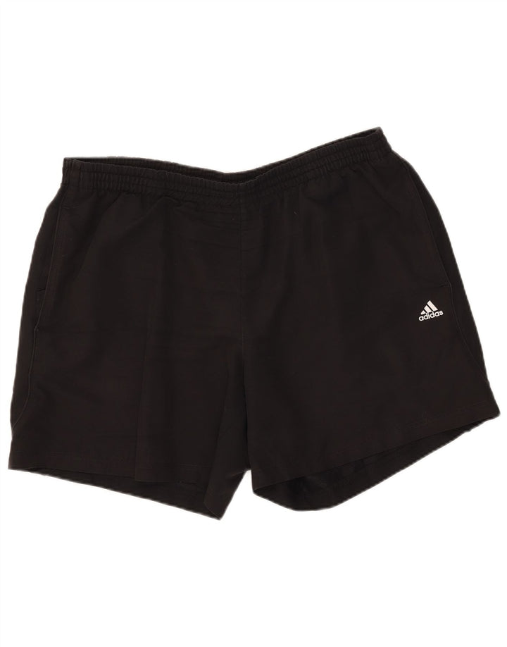 Adidas Herren Sportshorts XL Schwarz Polyester