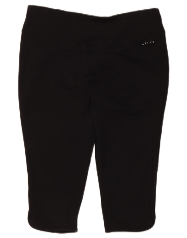 Leggings Nike Dri Fit Capri pentru femei Marea Britanie 12/14 Medium Negru