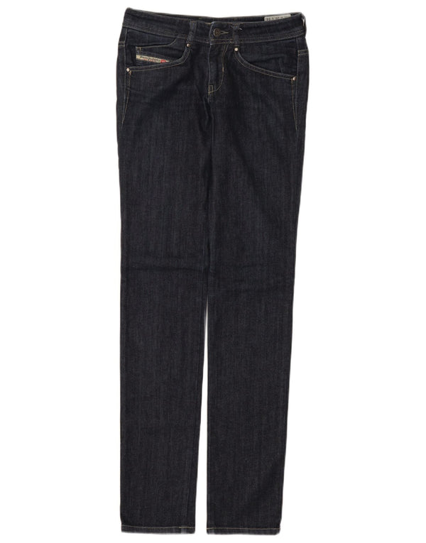 Jeans affusolati slim Clushy da donna Diesel W26 L34 cotone blu navy