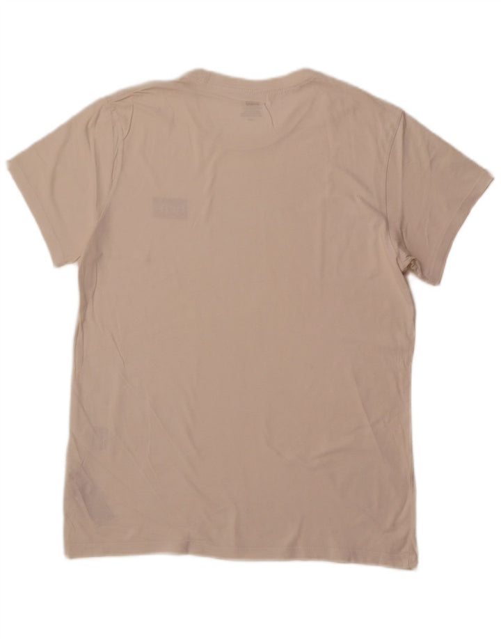 Levi's Mens T-Shirt Top Large White Cotton