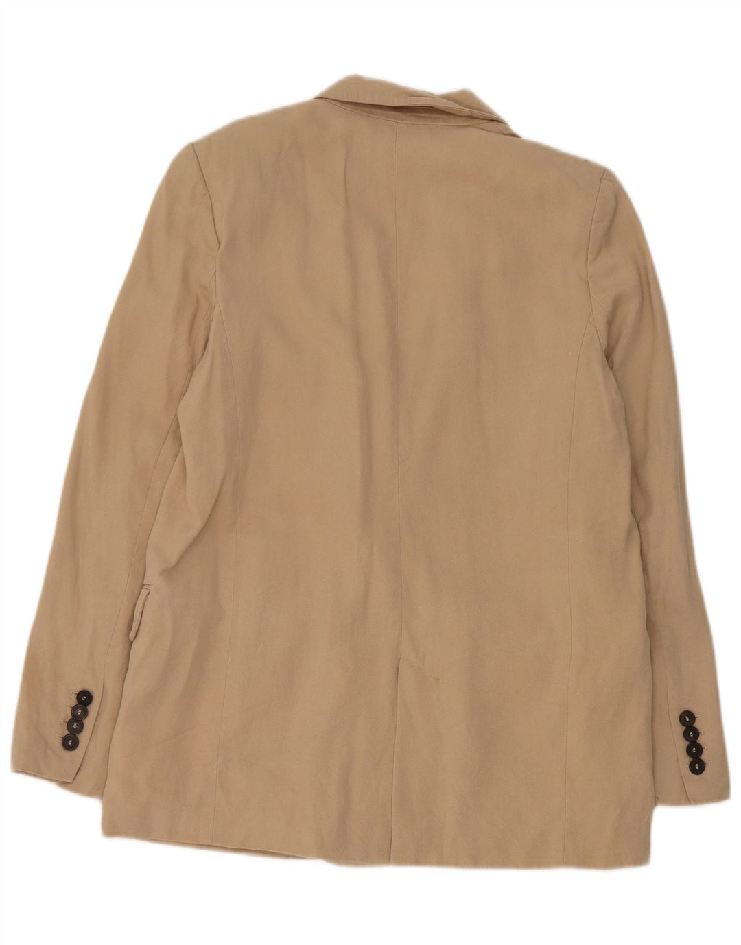Giacca blazer a 1 bottone da donna Zara UK 6 XS Beige Lyocell