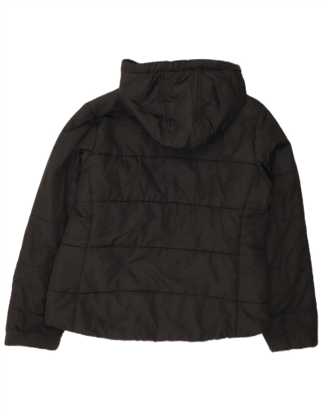 Giacca imbottita con cappuccio da donna Fila UK 12 medio nero poliestere