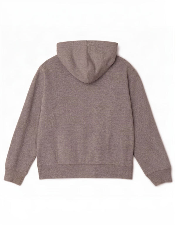 Maglione con cappuccio grafico da ragazzo Champion 9-10 anni in cotone screziato grigio medio