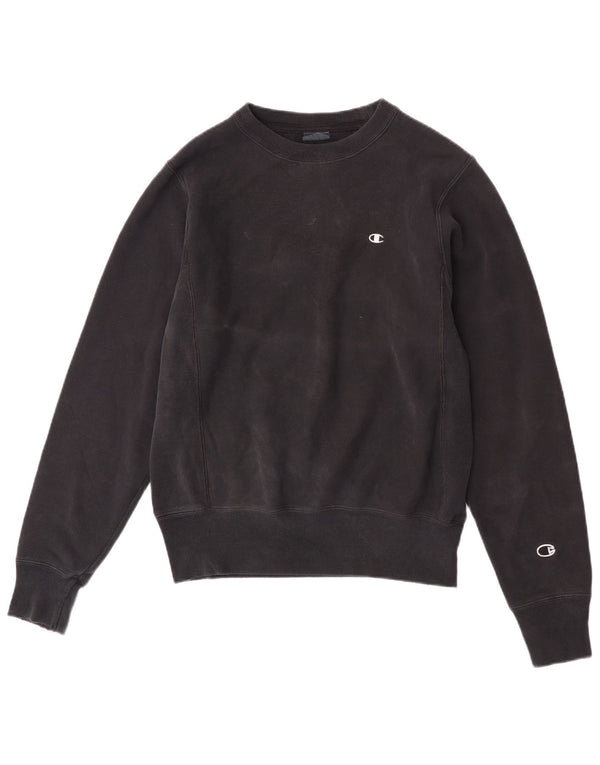 Champion Herre Sweatshirt Jumper XS Sort Bomuld