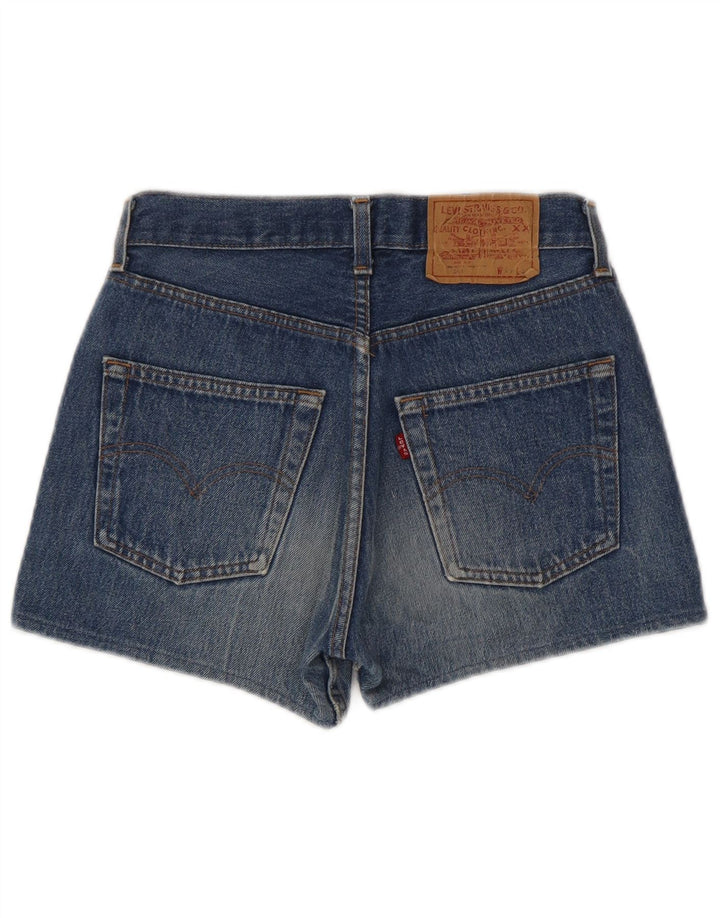 Levi's Womens 501 Denim Shorts W29 Medium  Blue Cotton