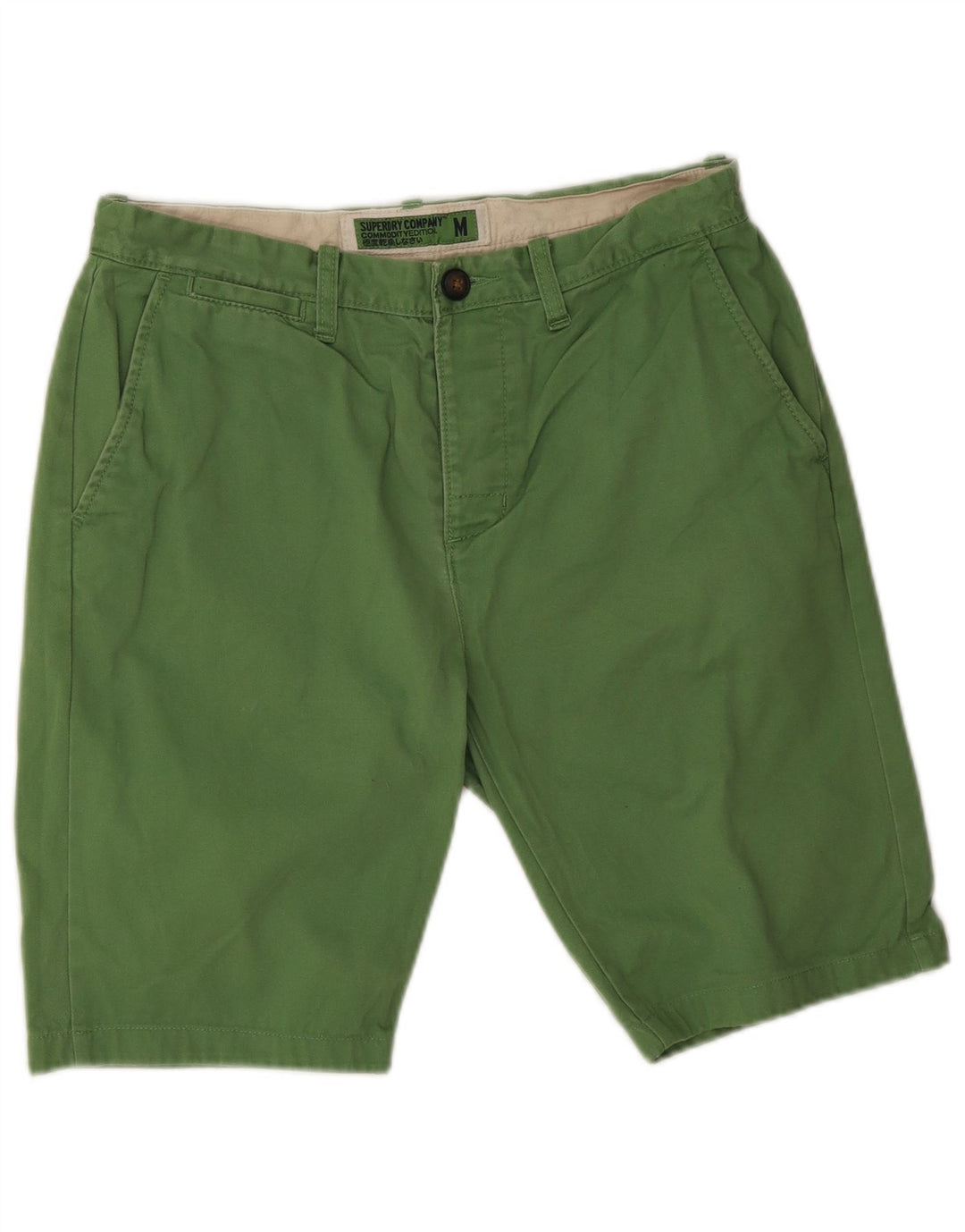 Superdry Chino Shorts til mænd Medium W30 Grøn bomuld