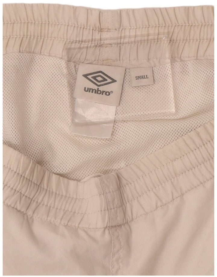 UMBRO Mens Sport Shorts Small  White