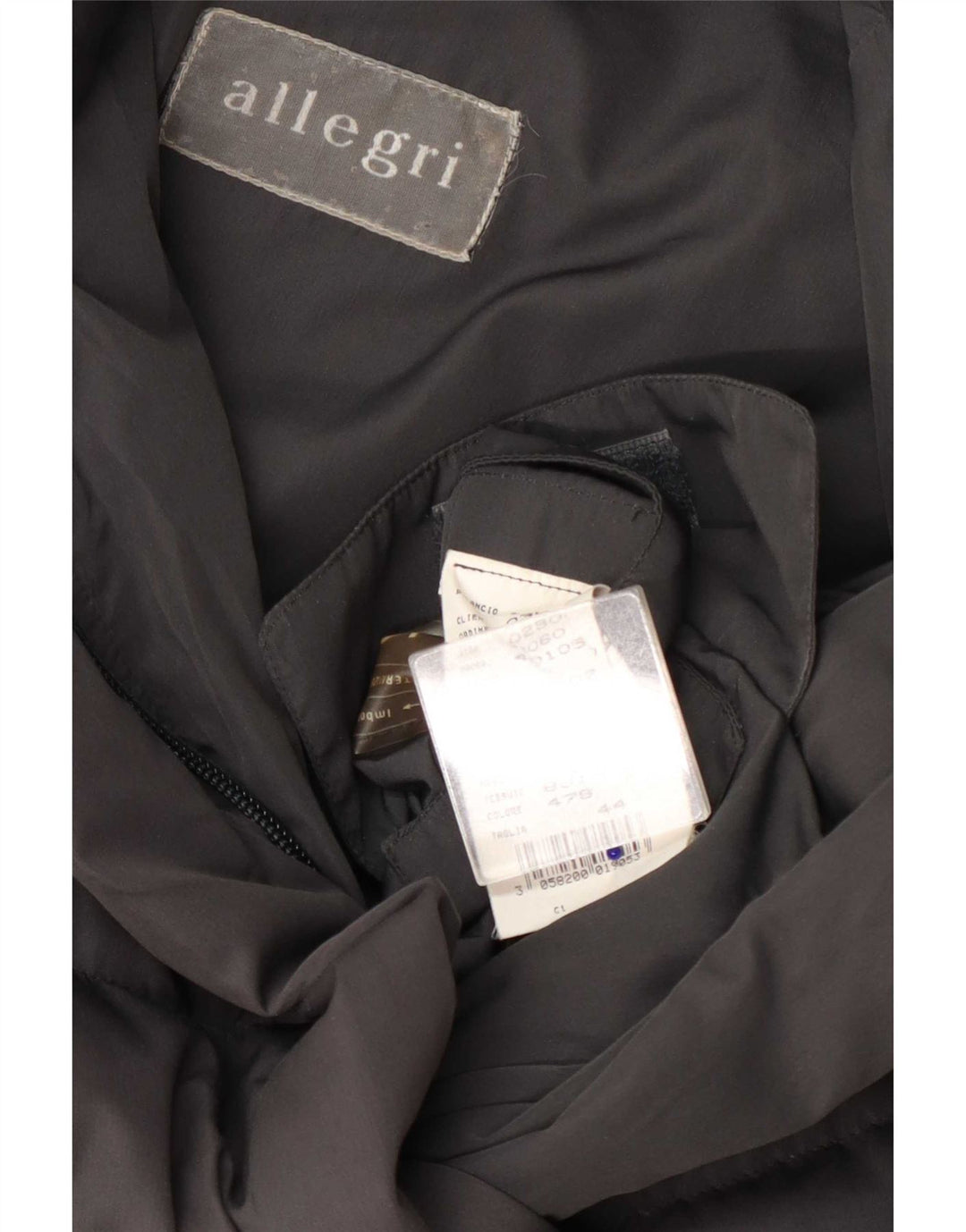 Allegri Manteau matelassé surdimensionné à capuche pour femme IT 44 Gris moyen Polyester