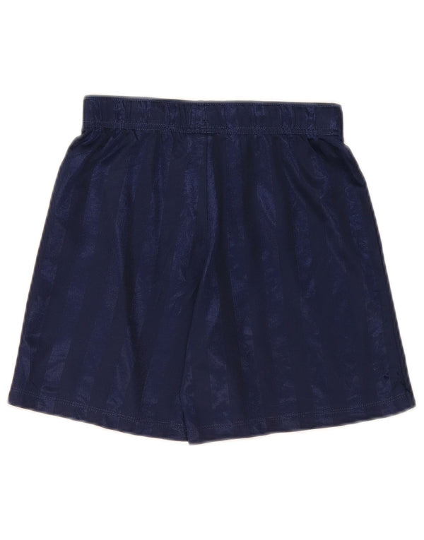 Shorts esportivos Nike Boys Dri Fit 10-11 anos médio azul marinho listrado