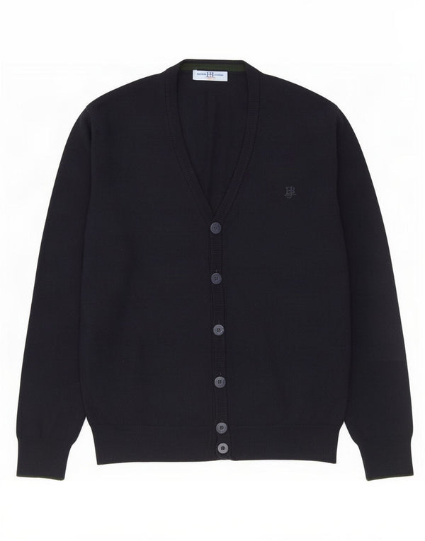 Pulover cardigan pentru bărbați Harmont & Blaine, mare, lână bleumarin