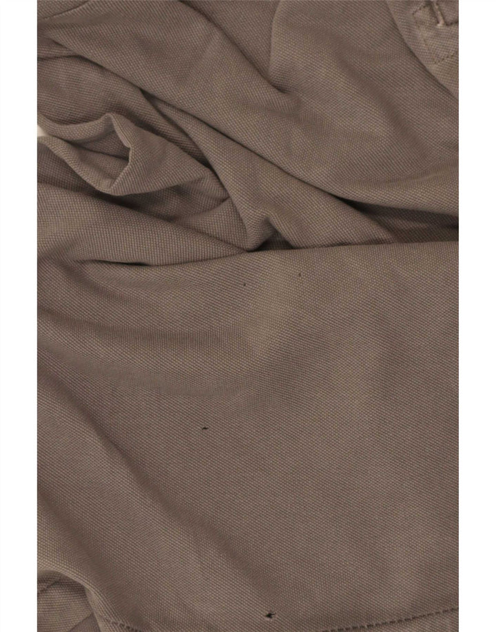 Napapijri Mens Polo Shirt Medium Grey Cotton