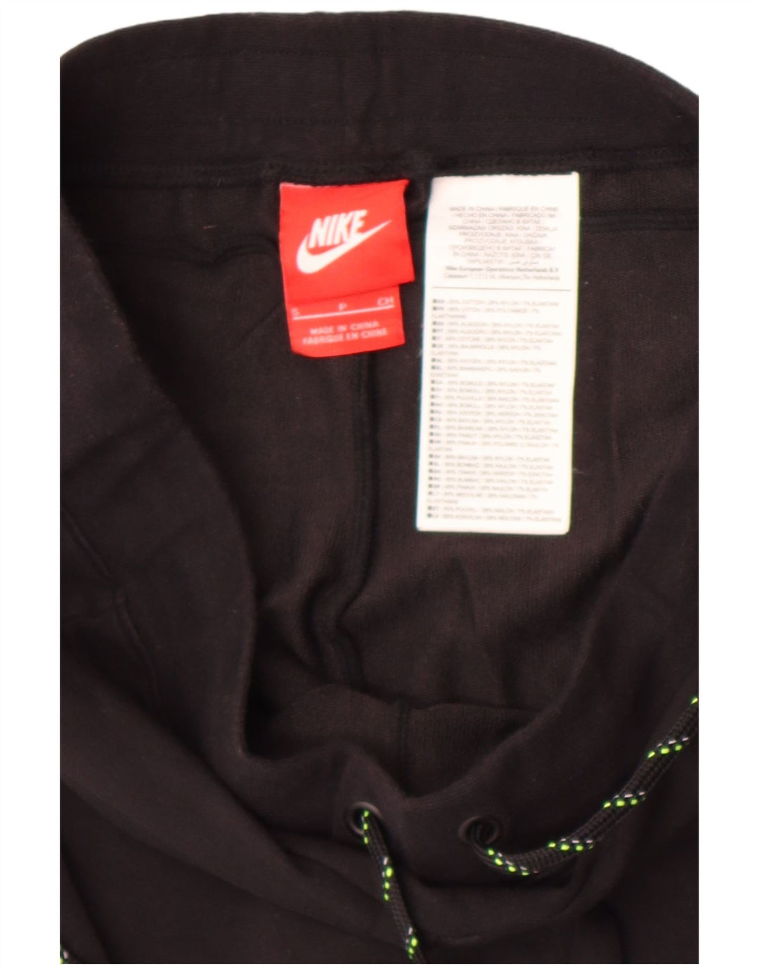 Nike Womens Leggings UK 10 Small Black Cotton