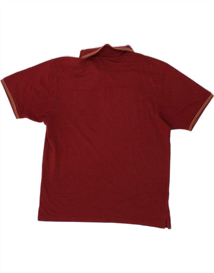 CHAMPION Mens Polo Shirt Large Red Cotton Vintage Champion and Second-Hand Champion from Messina Hembry 