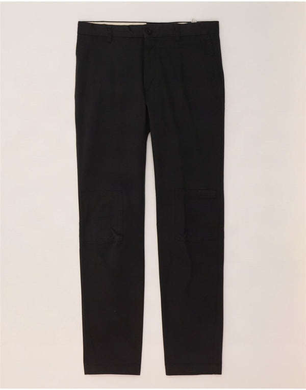 Zara Ανδρικό Slim παντελόνι Chino EU 42 Large W34 L30 Γκρι βαμβακερό